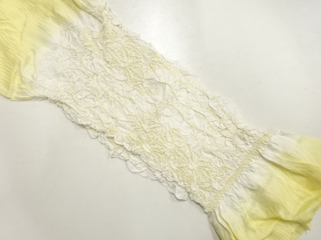 正絹　絞り　帯揚げ